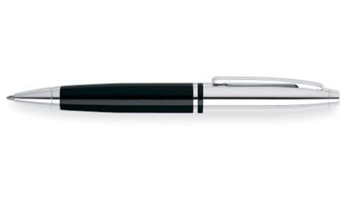 CROSS AT0112-2 CALAIS BALLPEN CHROME BLACK 